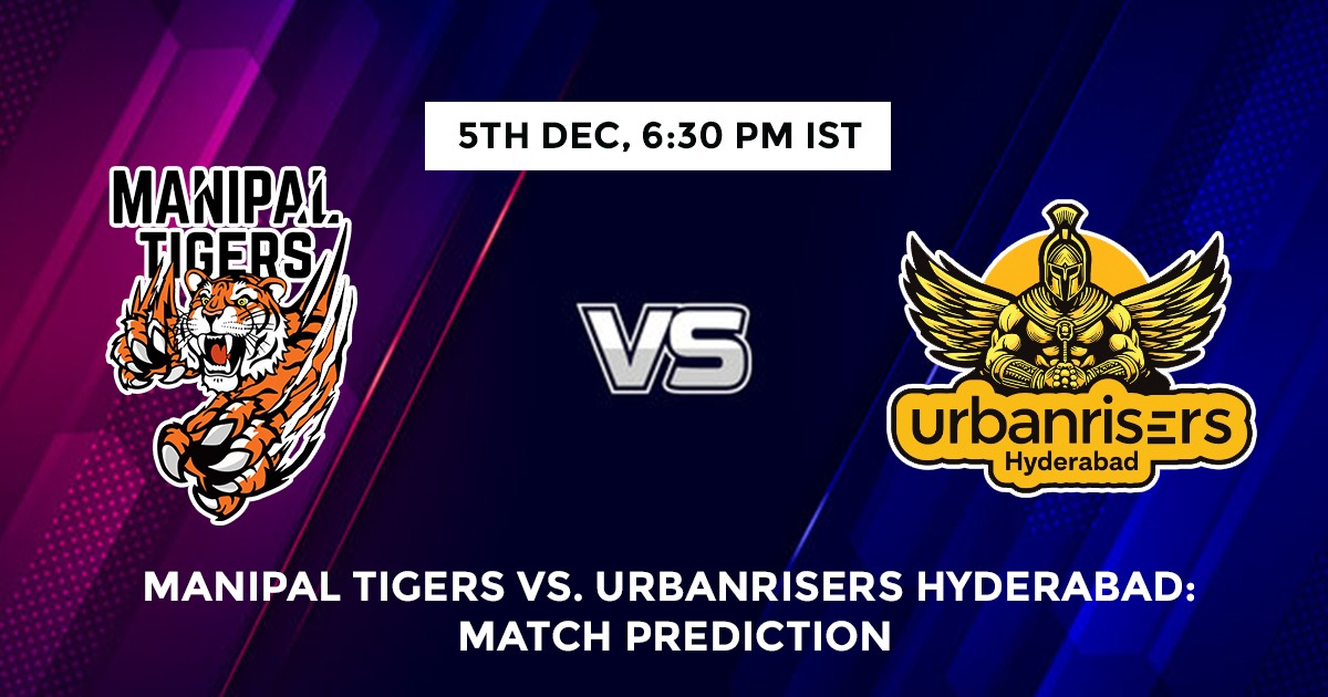 Manipal Tigers vs Urbanrisers Hyderabad